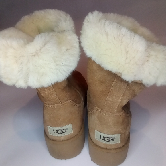 Ugg amie woman's classic slim short boots size 7 - Picture 6 of 13
